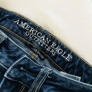 👖 american eagle dark washed jeans👖